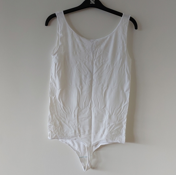Wolford white  modal blend white bodysuit nwt size L - Picture 3 of 4